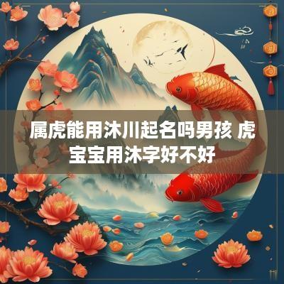 属虎能用沐川起名吗男孩 虎宝宝用沐字好不好