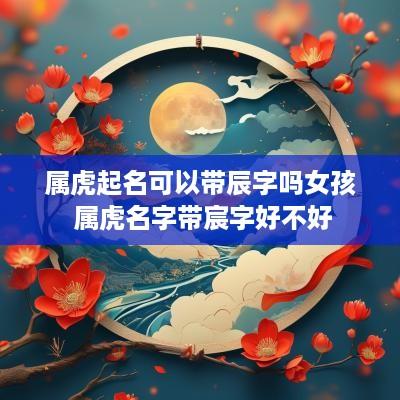 属虎起名可以带辰字吗女孩 属虎名字带宸字好不好