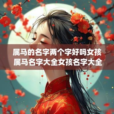 属马的名字两个字好吗女孩 属马名字大全女孩名字大全
