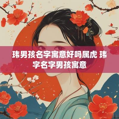 玮男孩名字寓意好吗属虎 玮字名字男孩寓意