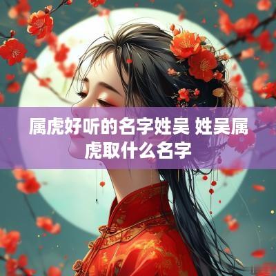 属虎好听的名字姓吴 姓吴属虎取什么名字