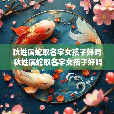 狄姓属蛇取名字女孩子好吗 狄姓属蛇取名字女孩子好吗