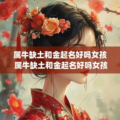 属牛缺土和金起名好吗女孩 属牛缺土和金起名好吗女孩子