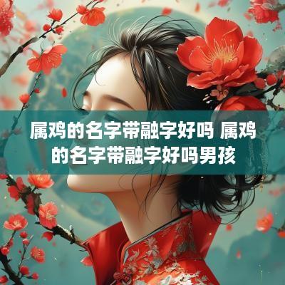 属鸡的名字带融字好吗 属鸡的名字带融字好吗男孩