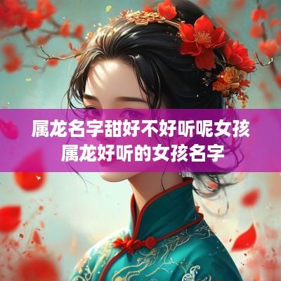 属龙名字甜好不好听呢女孩 属龙好听的女孩名字