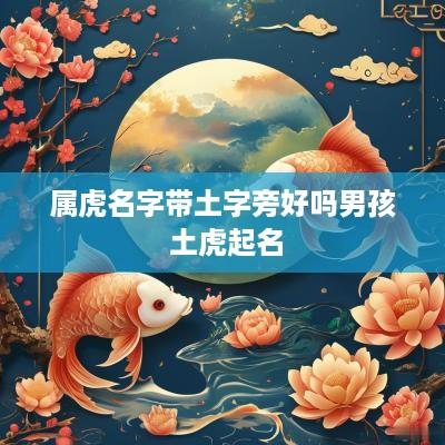 属虎名字带土字旁好吗男孩 土虎起名