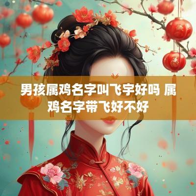 男孩属鸡名字叫飞宇好吗 属鸡名字带飞好不好