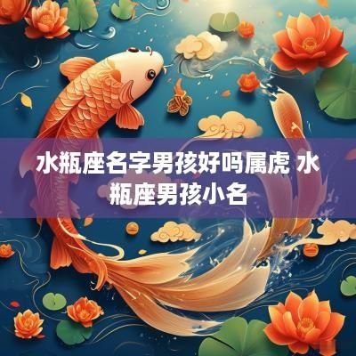 水瓶座名字男孩好吗属虎 水瓶座男孩小名 水瓶座名字男孩好吗属虎 水瓶座男孩小名