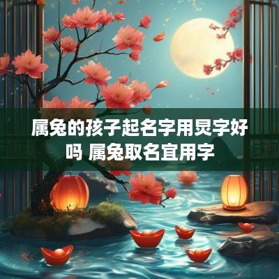 属兔的孩子起名字用炅字好吗 属兔取名宜用字