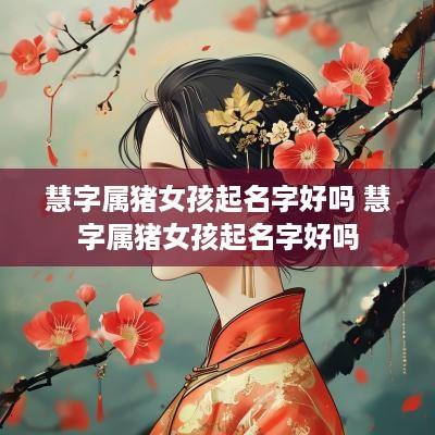 慧字属猪女孩起名字好吗 慧字属猪女孩起名字好吗