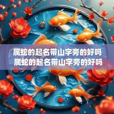 属蛇的起名带山字旁的好吗 属蛇的起名带山字旁的好吗男孩子