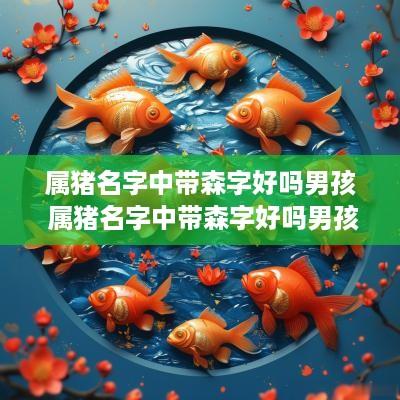 属猪名字中带森字好吗男孩 属猪名字中带森字好吗男孩子
