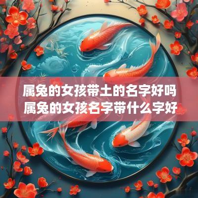 属兔的女孩带土的名字好吗 属兔的女孩名字带什么字好