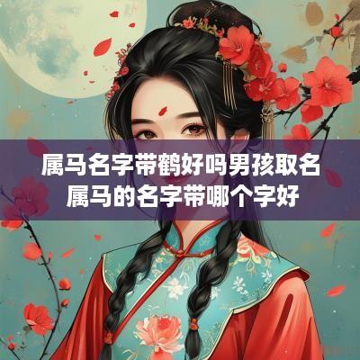 属马名字带鹤好吗男孩取名 属马的名字带哪个字好