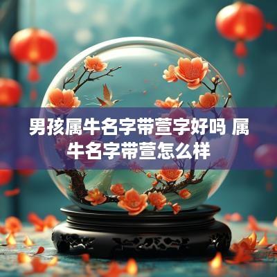 男孩属牛名字带萱字好吗 属牛名字带萱怎么样