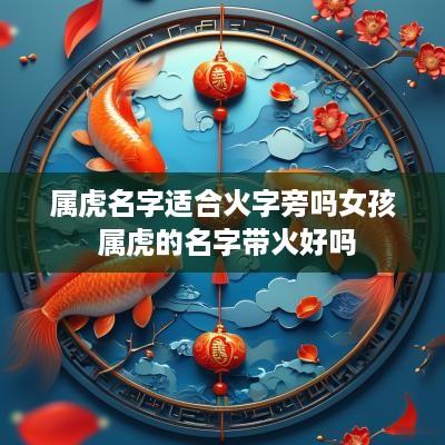 属虎名字适合火字旁吗女孩 属虎的名字带火好吗