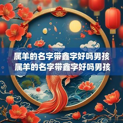 属羊的名字带鑫字好吗男孩 属羊的名字带鑫字好吗男孩子