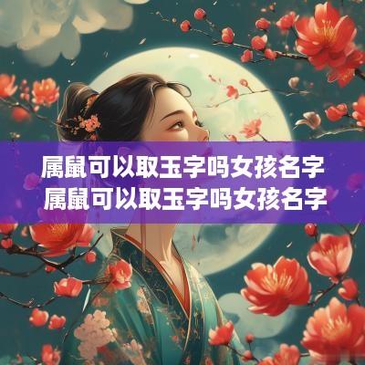 属鼠可以取玉字吗女孩名字 属鼠可以取玉字吗女孩名字大全