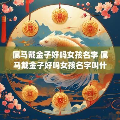 属马戴金子好吗女孩名字 属马戴金子好吗女孩名字叫什么