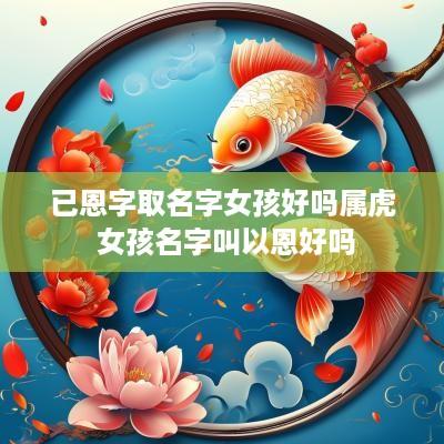 已恩字取名字女孩好吗属虎 女孩名字叫以恩好吗
