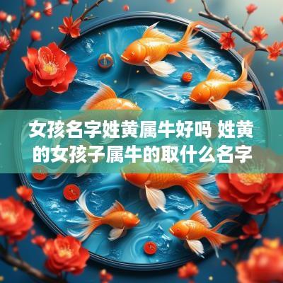 女孩名字姓黄属牛好吗 姓黄的女孩子属牛的取什么名字