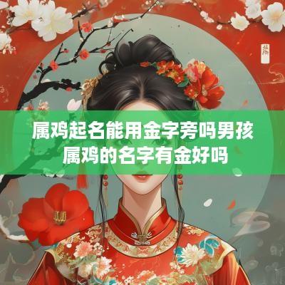 属鸡起名能用金字旁吗男孩 属鸡的名字有金好吗