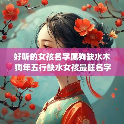 好听的女孩名字属狗缺水木 狗年五行缺水女孩最旺名字