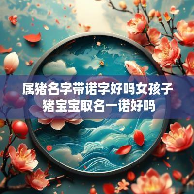 属猪名字带诺字好吗女孩子 猪宝宝取名一诺好吗
