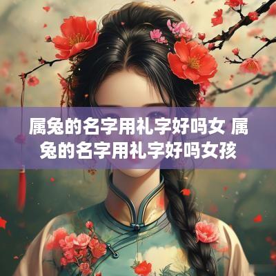 属兔的名字用礼字好吗女 属兔的名字用礼字好吗女孩