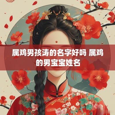 属鸡男孩涛的名字好吗 属鸡的男宝宝姓名
