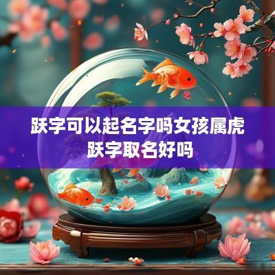 跃字可以起名字吗女孩属虎 跃字取名好吗