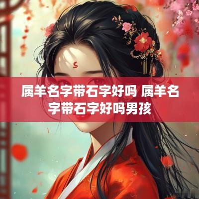 属羊名字带石字好吗 属羊名字带石字好吗男孩