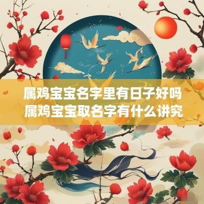 属鸡宝宝名字里有日子好吗 属鸡宝宝取名字有什么讲究