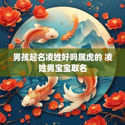 男孩起名凌姓好吗属虎的 凌姓男宝宝取名