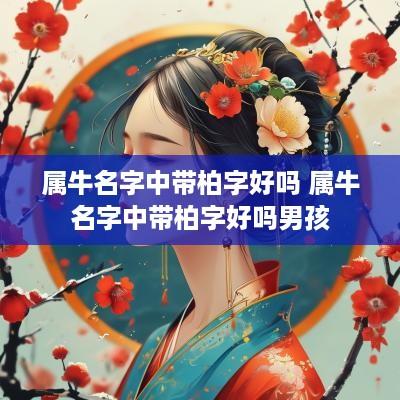属牛名字中带柏字好吗 属牛名字中带柏字好吗男孩