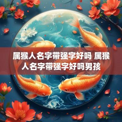 属猴人名字带强字好吗 属猴人名字带强字好吗男孩