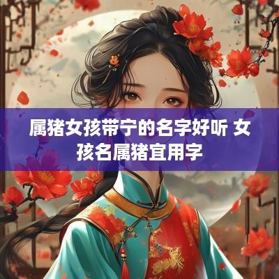 属猪女孩带宁的名字好听 女孩名属猪宜用字