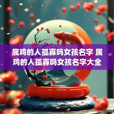 属鸡的人孤寡吗女孩名字 属鸡的人孤寡吗女孩名字大全
