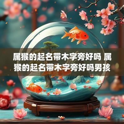 属猴的起名带木字旁好吗 属猴的起名带木字旁好吗男孩