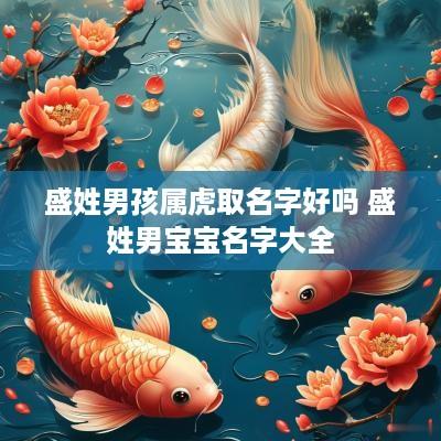 盛姓男孩属虎取名字好吗 盛姓男宝宝名字大全