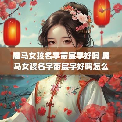 属马女孩名字带宸字好吗 属马女孩名字带宸字好吗怎么取