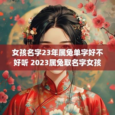 女孩名字23年属兔单字好不好听 2025属兔取名字女孩大全