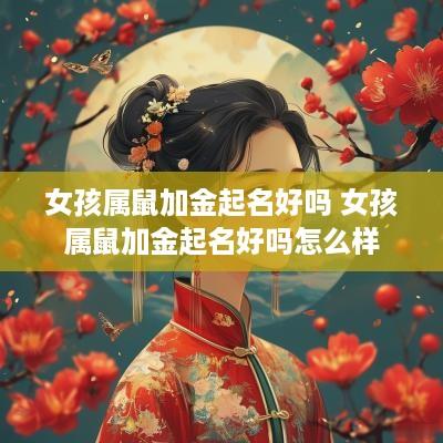 女孩属鼠加金起名好吗 女孩属鼠加金起名好吗怎么样