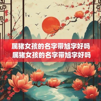 属猪女孩的名字带旭字好吗 属猪女孩的名字带旭字好吗怎么取