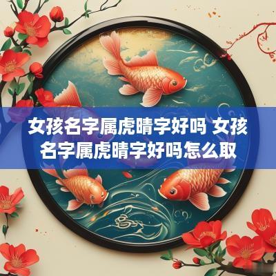 女孩名字属虎晴字好吗 女孩名字属虎晴字好吗怎么取
