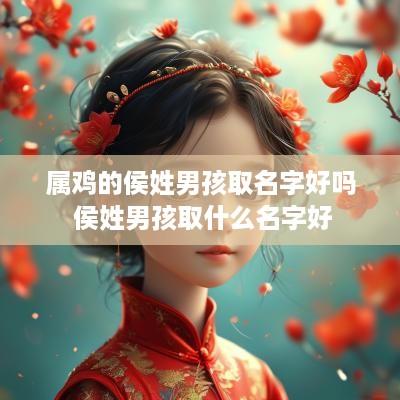 属鸡的侯姓男孩取名字好吗 侯姓男孩取什么名字好