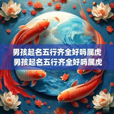 男孩起名五行齐全好吗属虎 男孩起名五行齐全好吗属虎