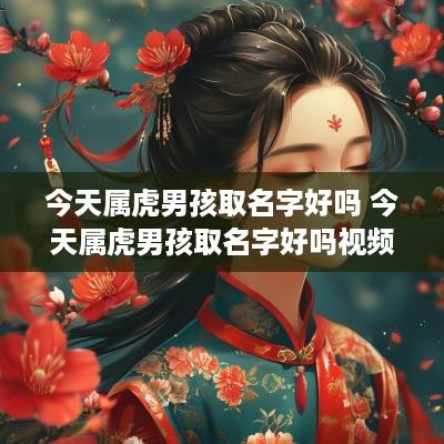 今天属虎男孩取名字好吗 今天属虎男孩取名字好吗视频
