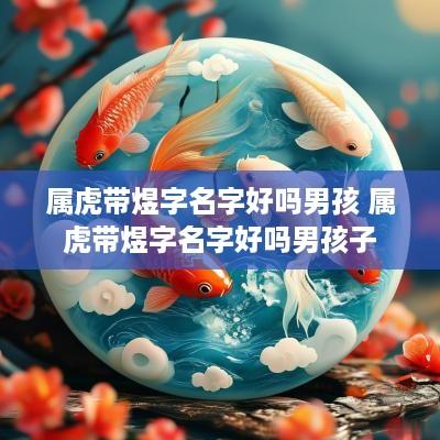 属虎带煜字名字好吗男孩 属虎带煜字名字好吗男孩子