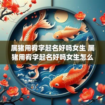 属猪用宥字起名好吗女生 属猪用宥字起名好吗女生怎么取